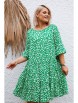 Платье артикул: 1111 зеленый от Anastasia - вид 1