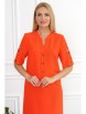Платье артикул: 2130 оранжевый от AlaniCollection - вид 4