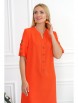 Платье артикул: 2130 оранжевый от AlaniCollection - вид 6