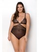 Боди артикул: Amberly body Black от Passion size plus - вид 1