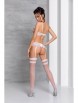 Комплекты белья артикул: Lovelia set White от Passion lingerie - вид 4