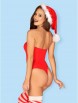 Ролевые костюмы артикул: Kissmas teddy Red от Obsessive - вид 2