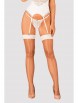 Чулки и колготки артикул: S 814 stockings White от Obsessive - вид 1