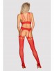 Боди артикул: G 313 bodystocking Red от Obsessive - вид 4