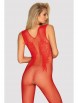 Боди артикул: N 112 bodystocking Red от Obsessive - вид 2