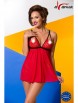 Сорочки и платья артикул: Salome chemise Red от Avanua - вид 1