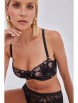 Бюстгальтер артикул: Бюстгальтер Boudoir 01 P-UP Black от Alles - вид 2