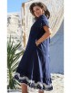 Платье артикул: 21753 т.синий+молочный от Vittoria Queen - вид 6