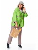 Брючный костюм артикул: М-7534 зелень, какао от T&N - вид 1
