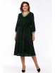 Платье артикул: 2316/3 черный с зеленым от LadyStyleClassic - вид 1