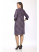 Платье артикул: 1758/5 черный с фиолетовым от LadyStyleClassic - вид 2